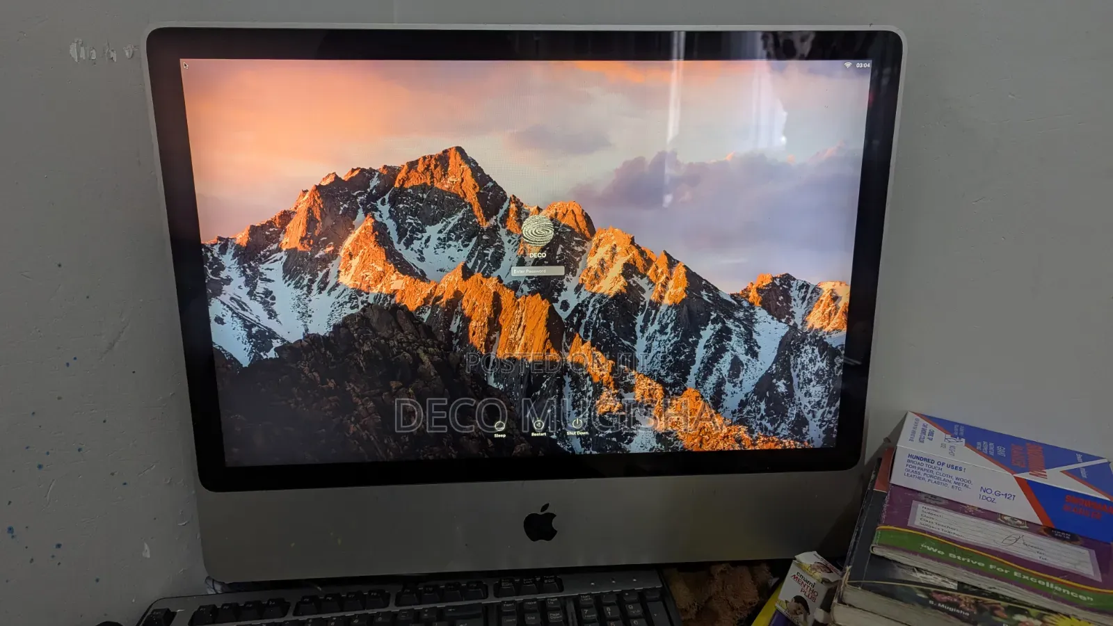 Desktop Computer Apple iMac 4GB Intel Core 2 Duo HDD 640GB