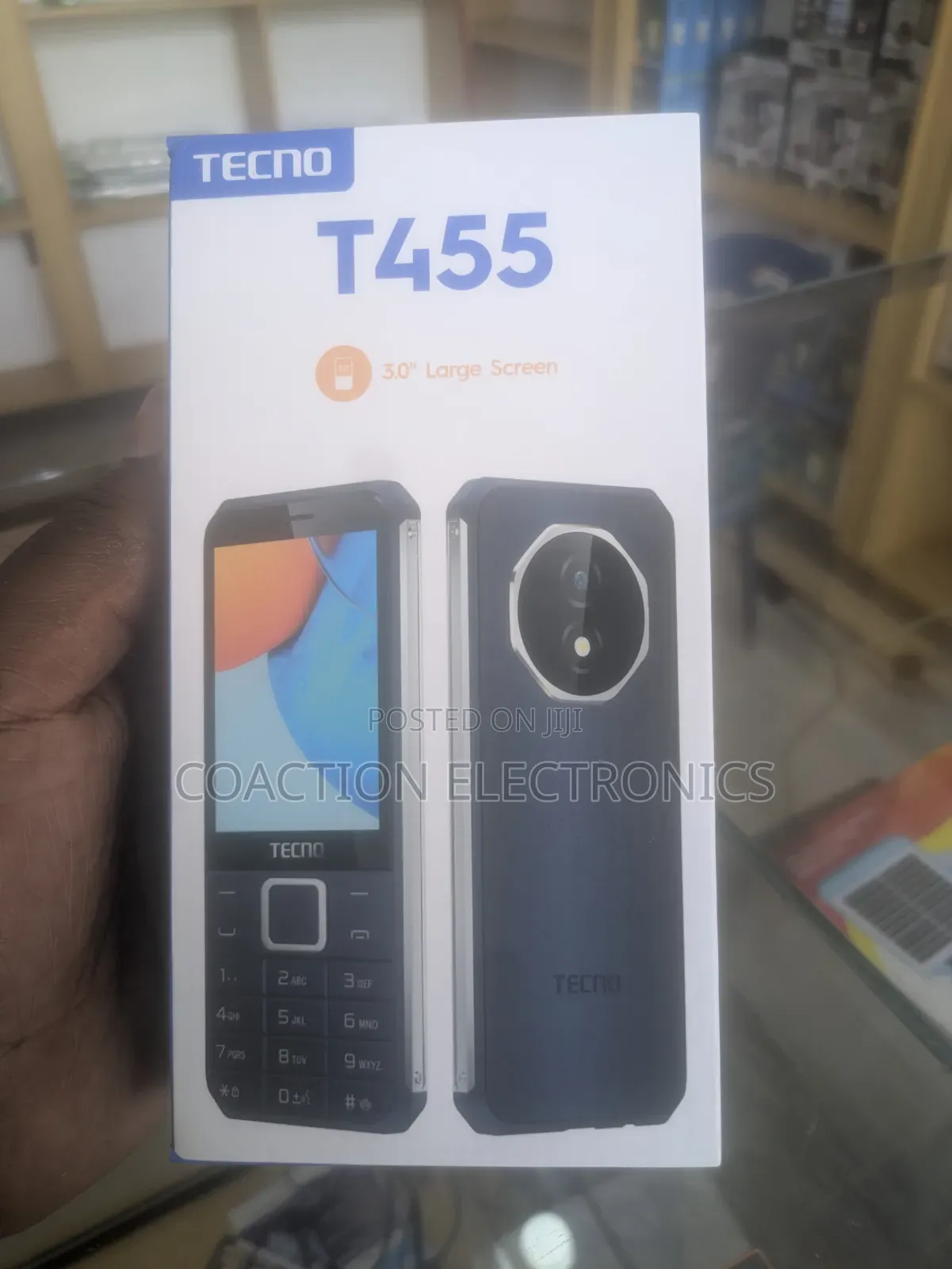 New Tecno T455 Blue