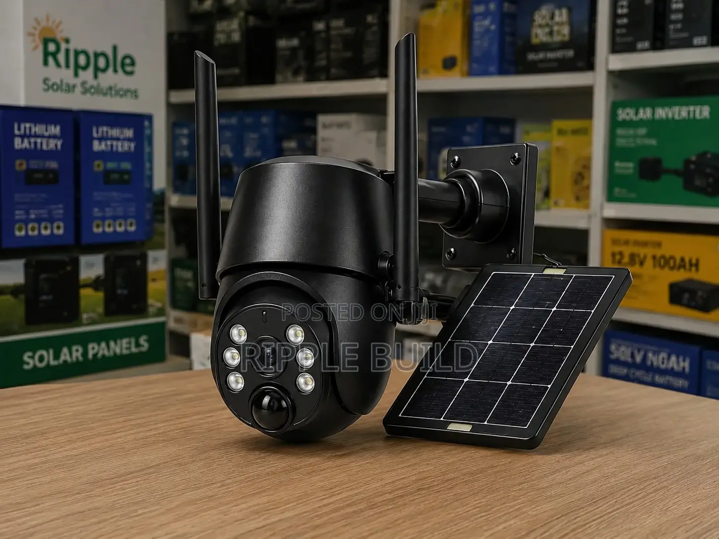 4g Solar CCTV Security Camera With Sim Card Remote Access