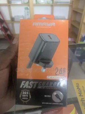 Fast Charger, Usb to Type C or Smart