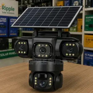 S28 Triple Lens Solar CCTV Camera Wifi PTZ Security Camera