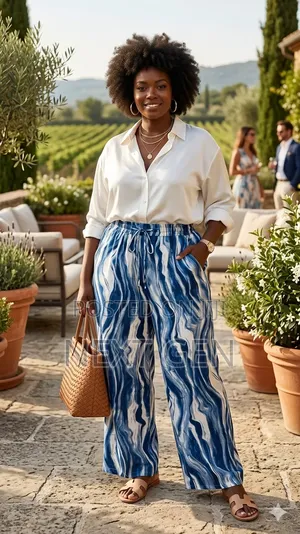 Ladies Pallazo Pants