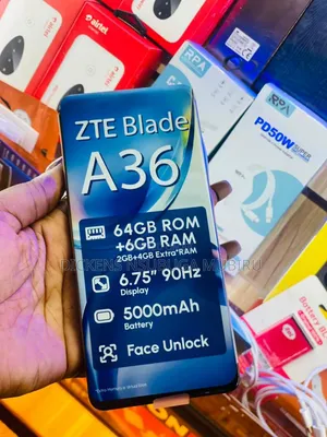 New ZTE Blade A36 64 GB Black