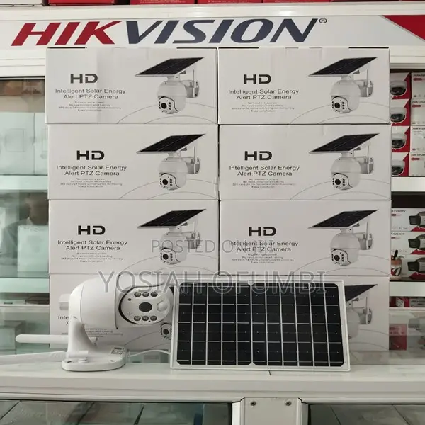 Intelligent Solar Energy Alert PTZ Camera