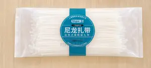 4x250 250 Pcs White Nylon Cable Ties Zip Ties/ Wire Fasteners Kampala