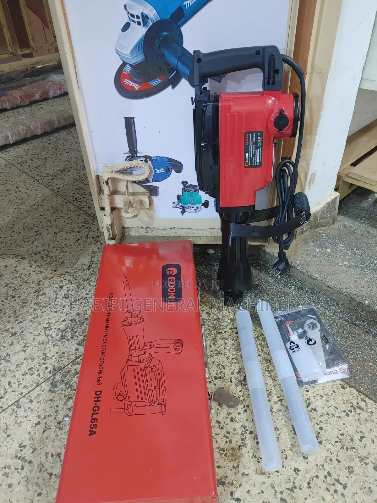 Electric Demolition Hammer/Jack Hammer Edon 65a