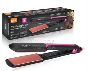 Raf Professional PTC Electric Hair Straightener Iron