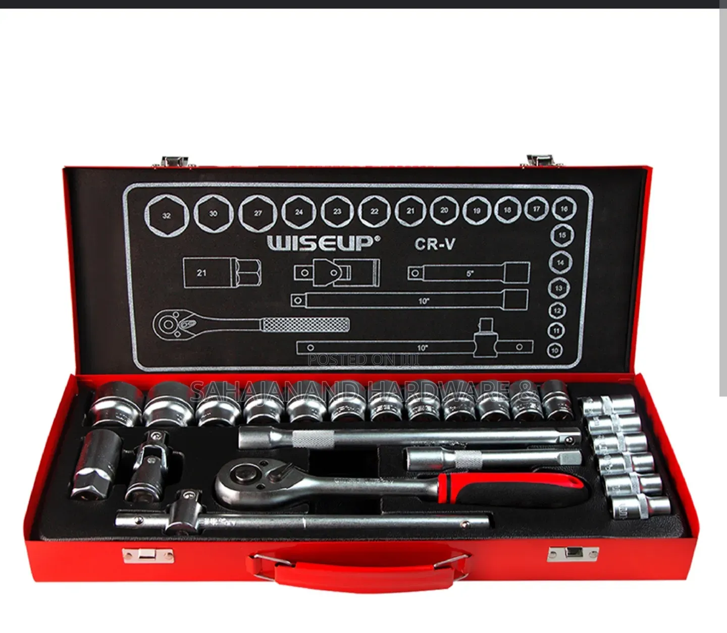 Socket Spanner Set 1/2"