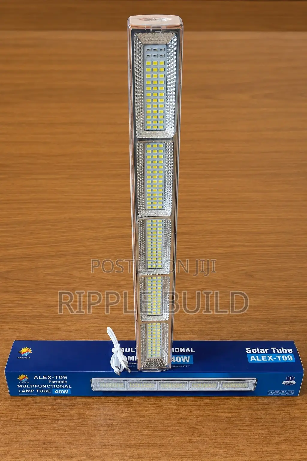 Rechargeable Led Tube Light 6000mah Emergency Lamp With Usb Charging