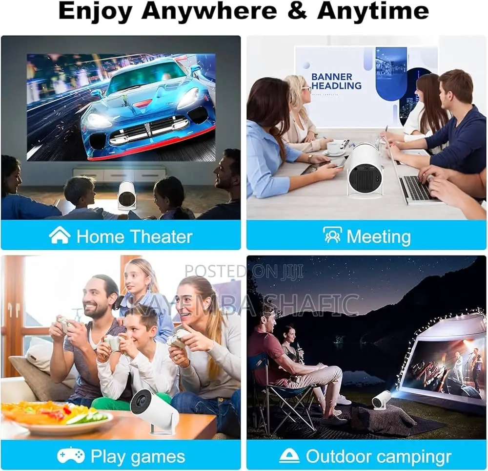 Magcubic Hy300 Smart Android 11 Portable Mini Projector