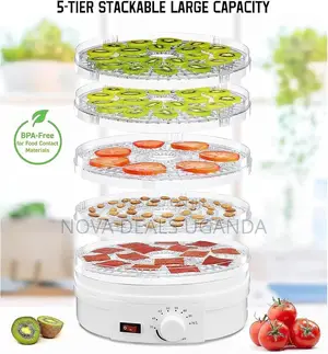 5tier Temperature Control Food Dehydrator Electric Food Preserver