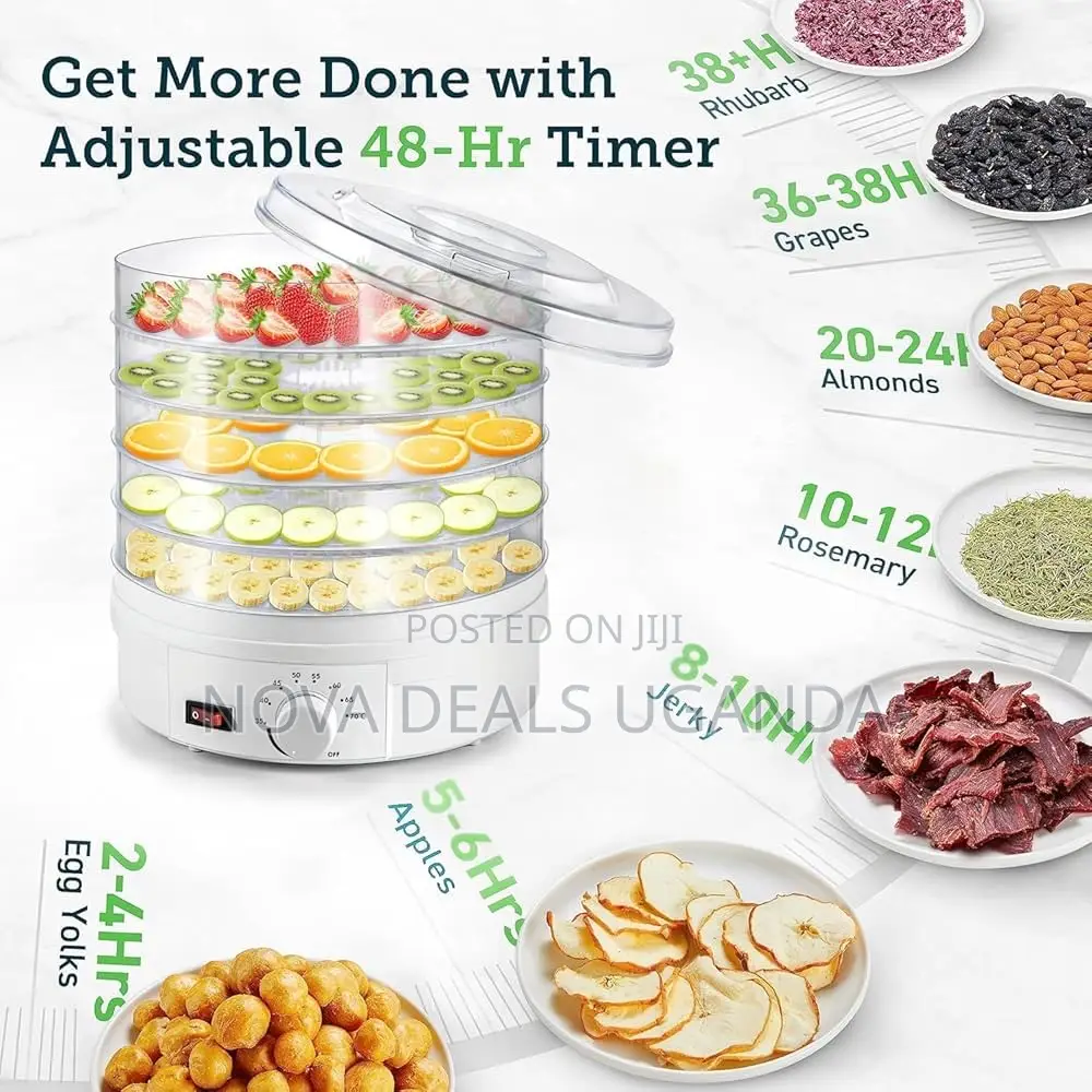 5tier Temperature Control Food Dehydrator Electric Food Preserver