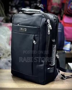Black School Bag Travel Backpack