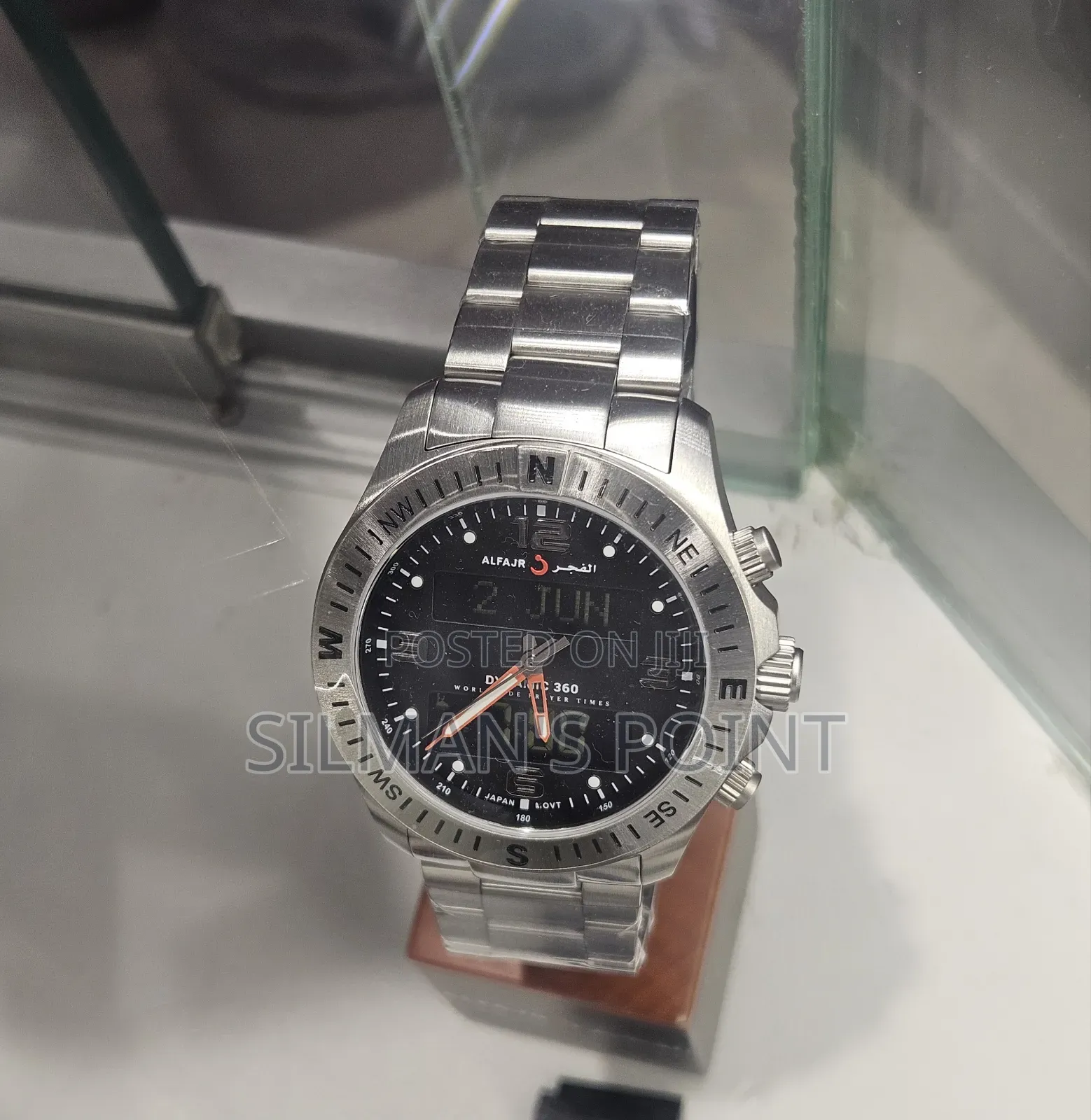 Al Fajr Dynamic 360 Steel Watch