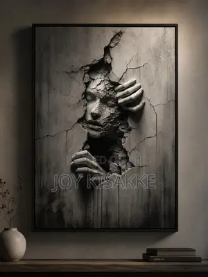 Wall Art Piece -Fractured Awakening