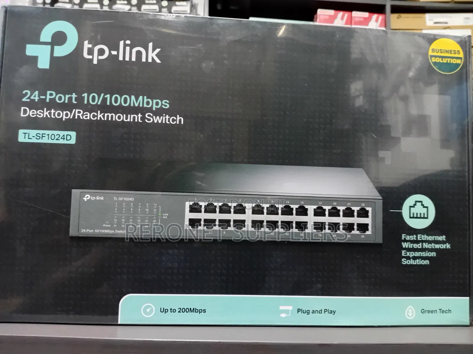 Tplink 24port Switch Rackmount 10/100mbps