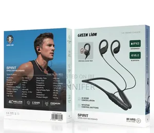 Green Lion Spirit Open-Ear Neckband