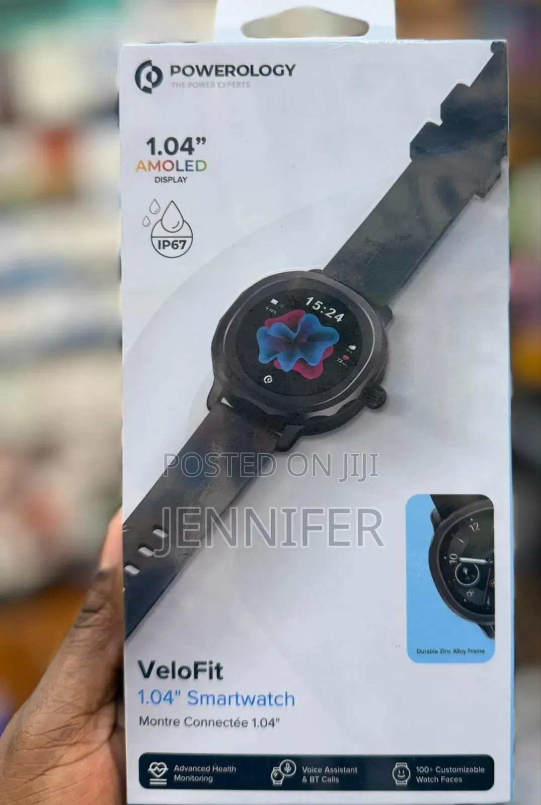 Powerology Velofit 1.04" Smart Watch.