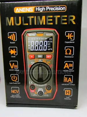 Aneng Sz202 Digital Multimeter Tester 4000 Counts