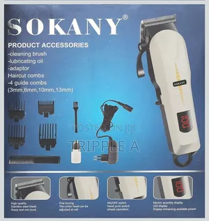 Sokany Rechargeable Cordless Shaving Machine