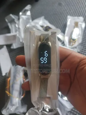 Magnetic Led Display Digital Watch