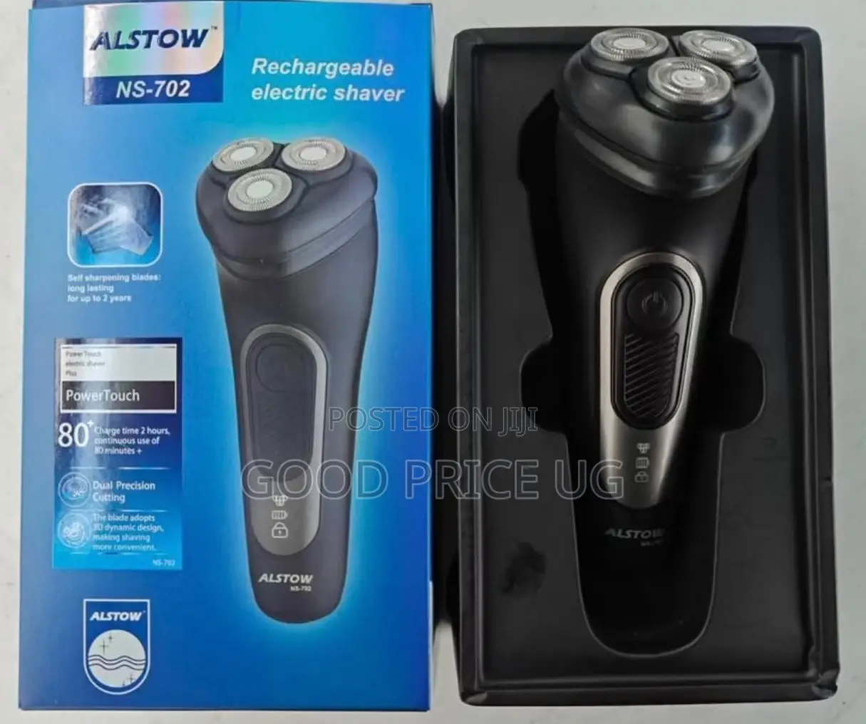 Alstow Ns-702 Is a Cordless Rotary Shaver