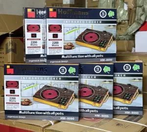 Hoffmans Hm-8090 Infrared Cookers Feature 2200 Watts