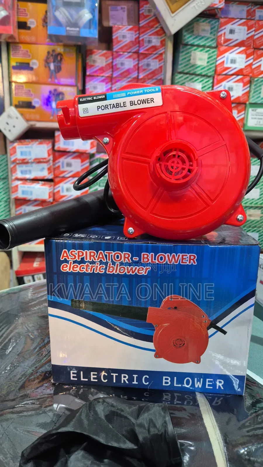 Electric Hand Held Air Blower Multifunctional 450w Dust Blower.