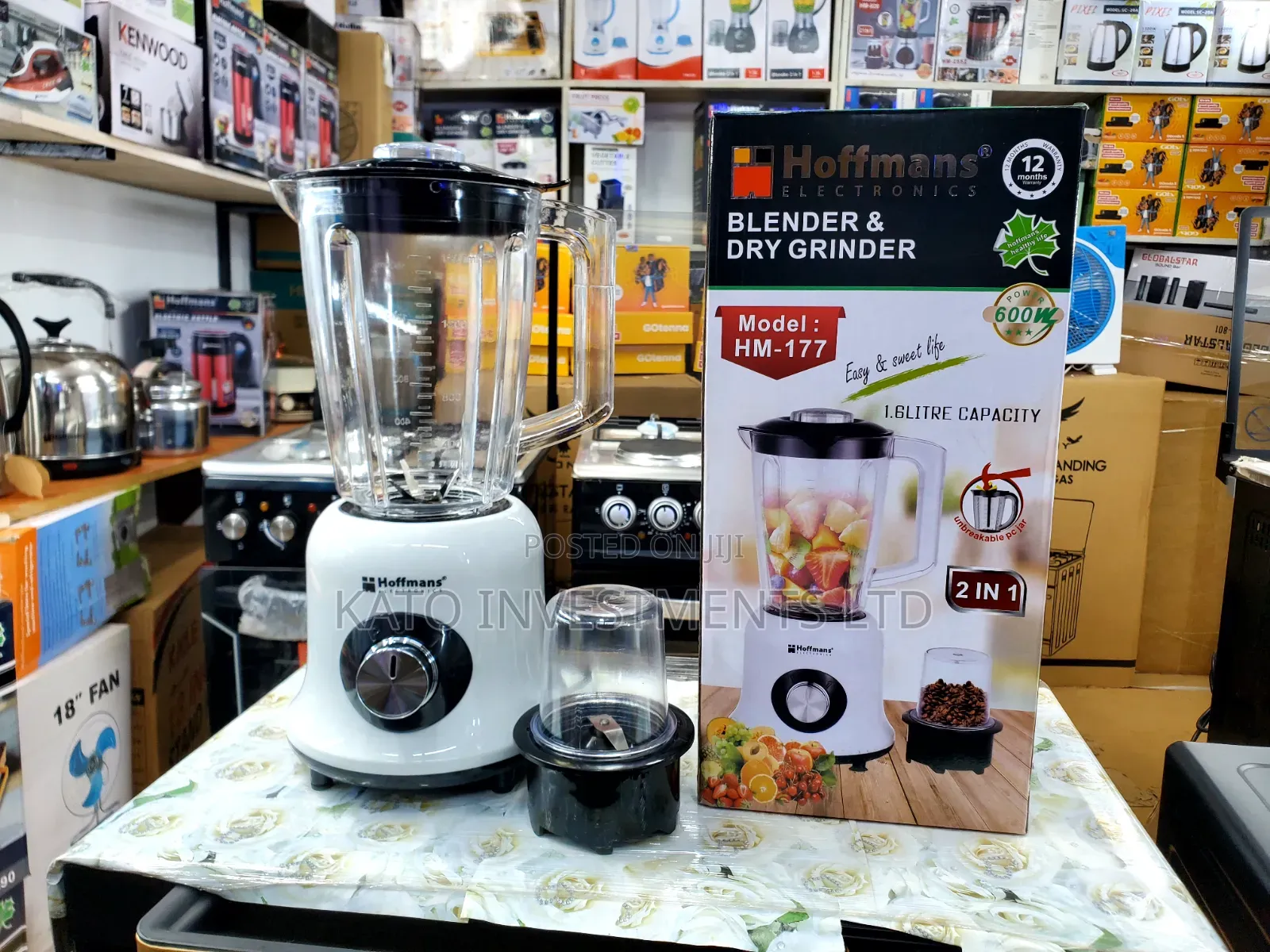 Hoffmans Hm-177 2in1 Blender