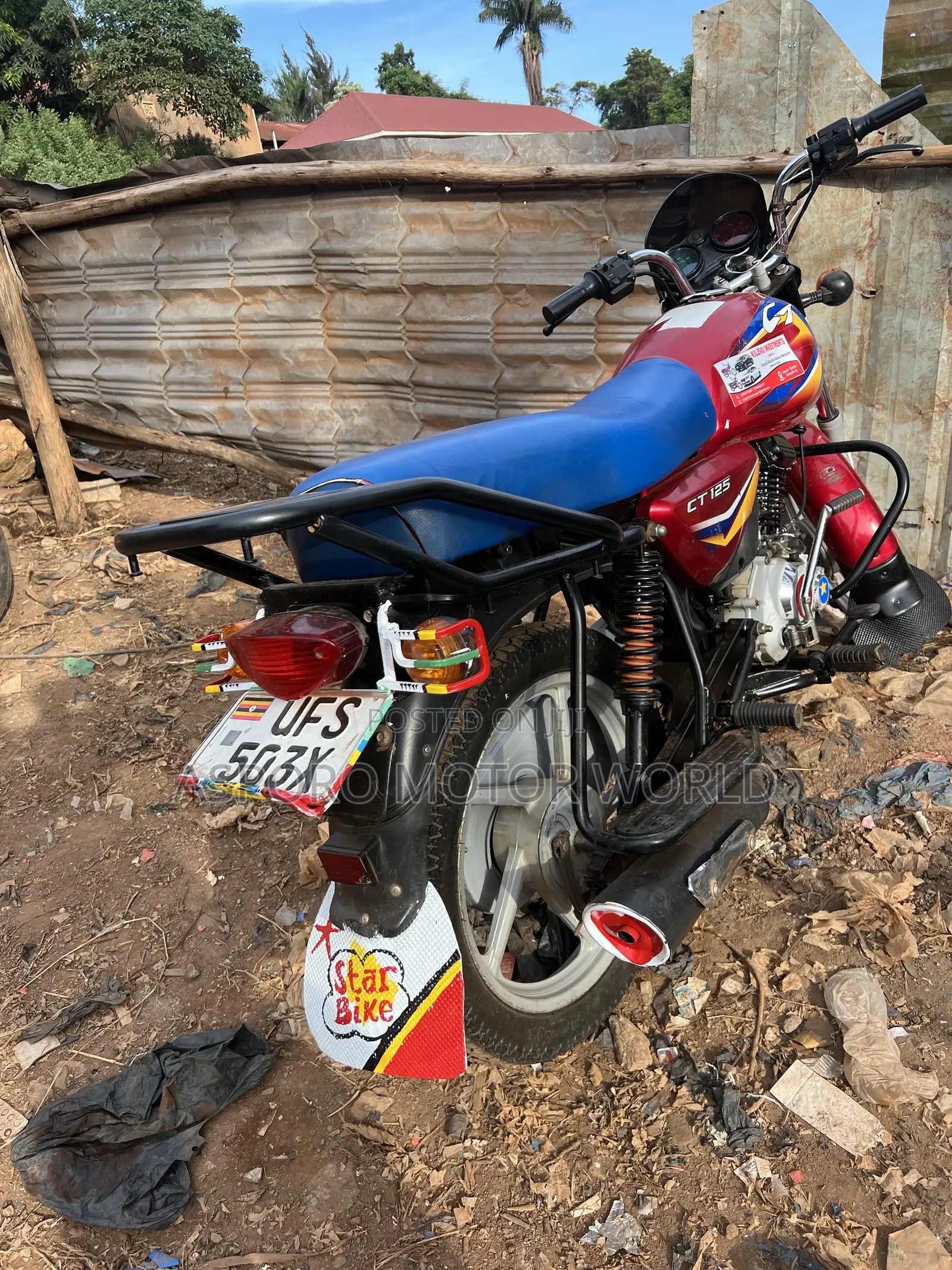 Bajaj CT 125X 2023 Red
