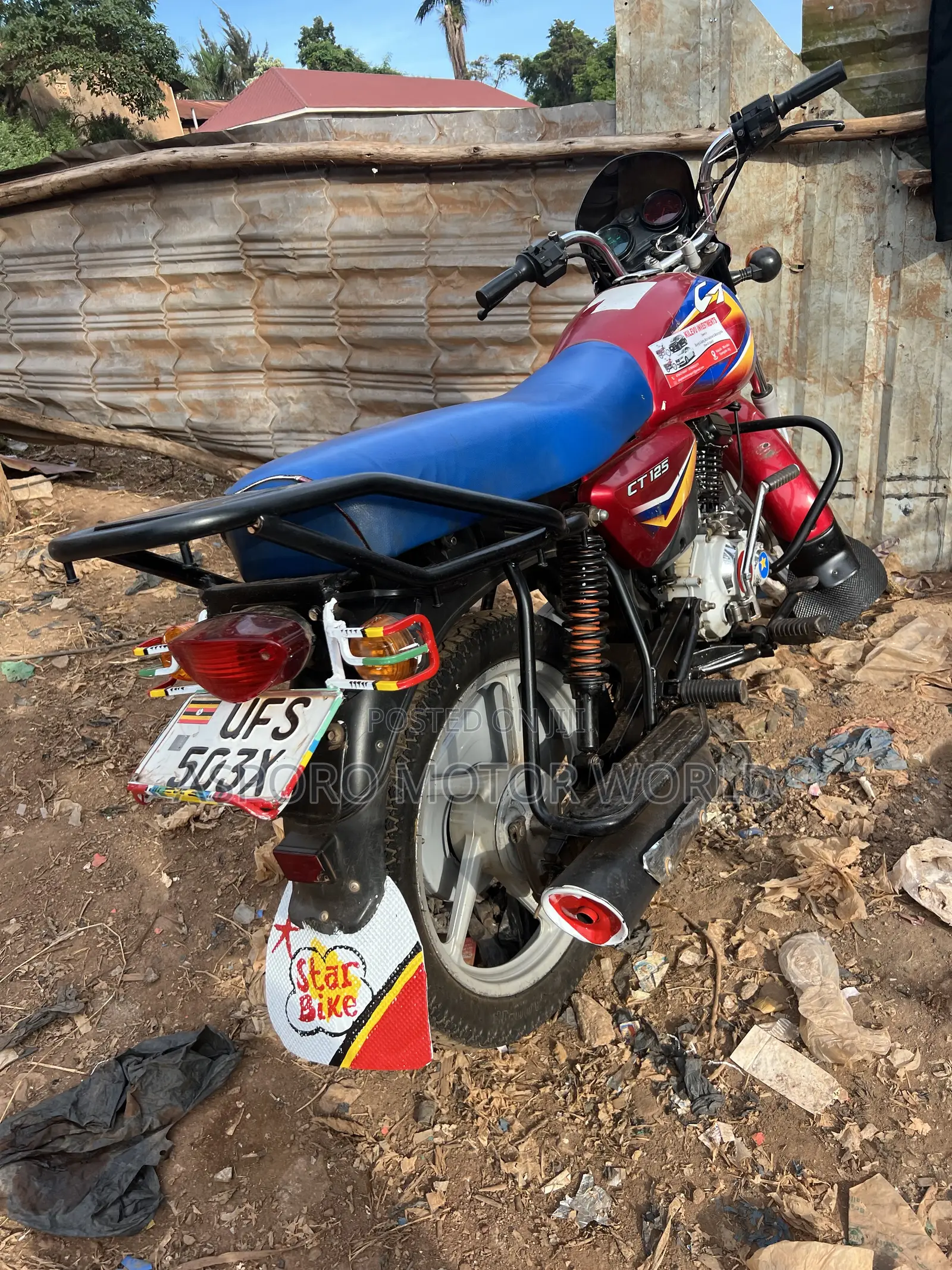 Bajaj CT 125X 2023 Red