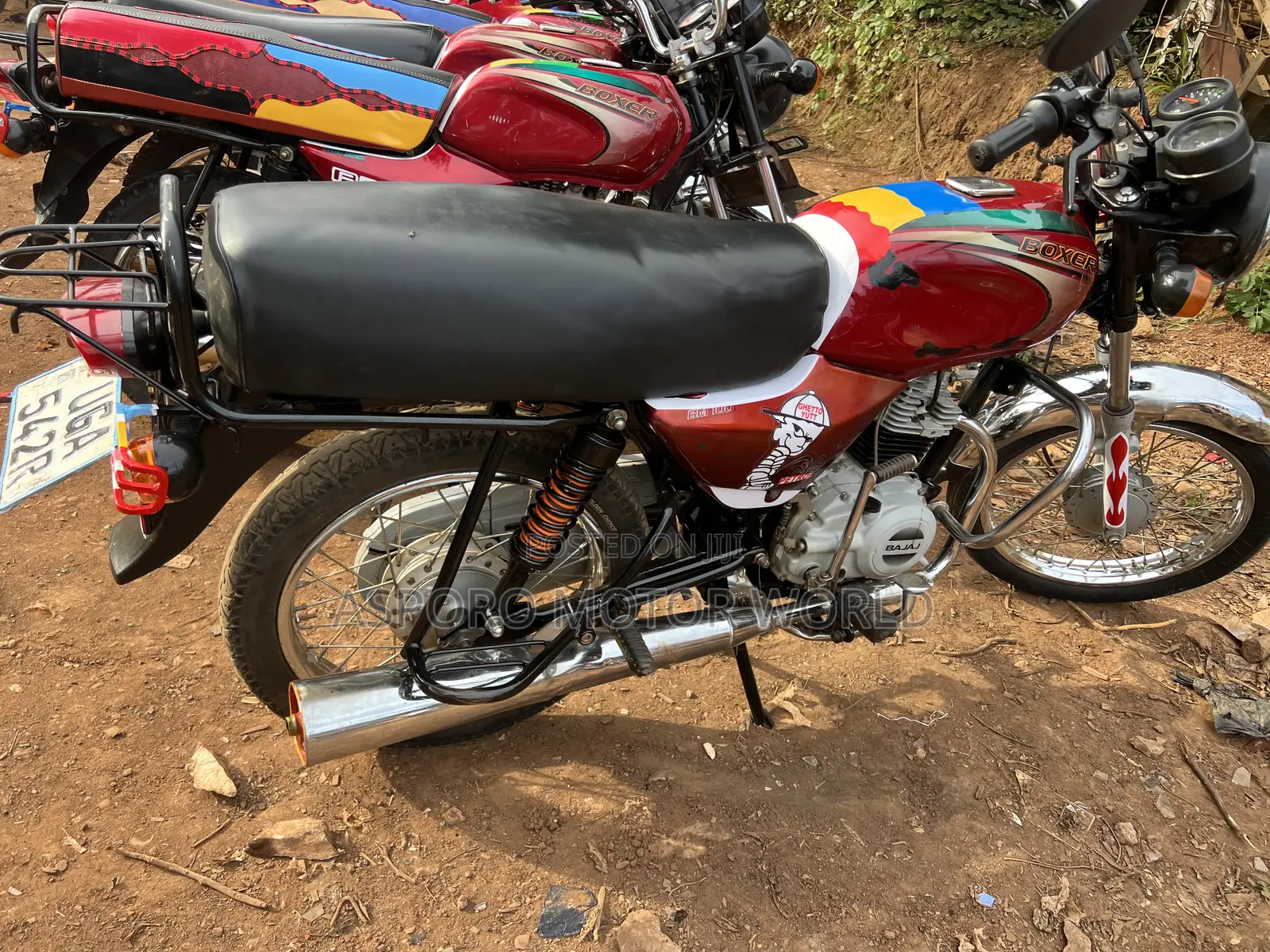 Bajaj Boxer 100 2024 Red