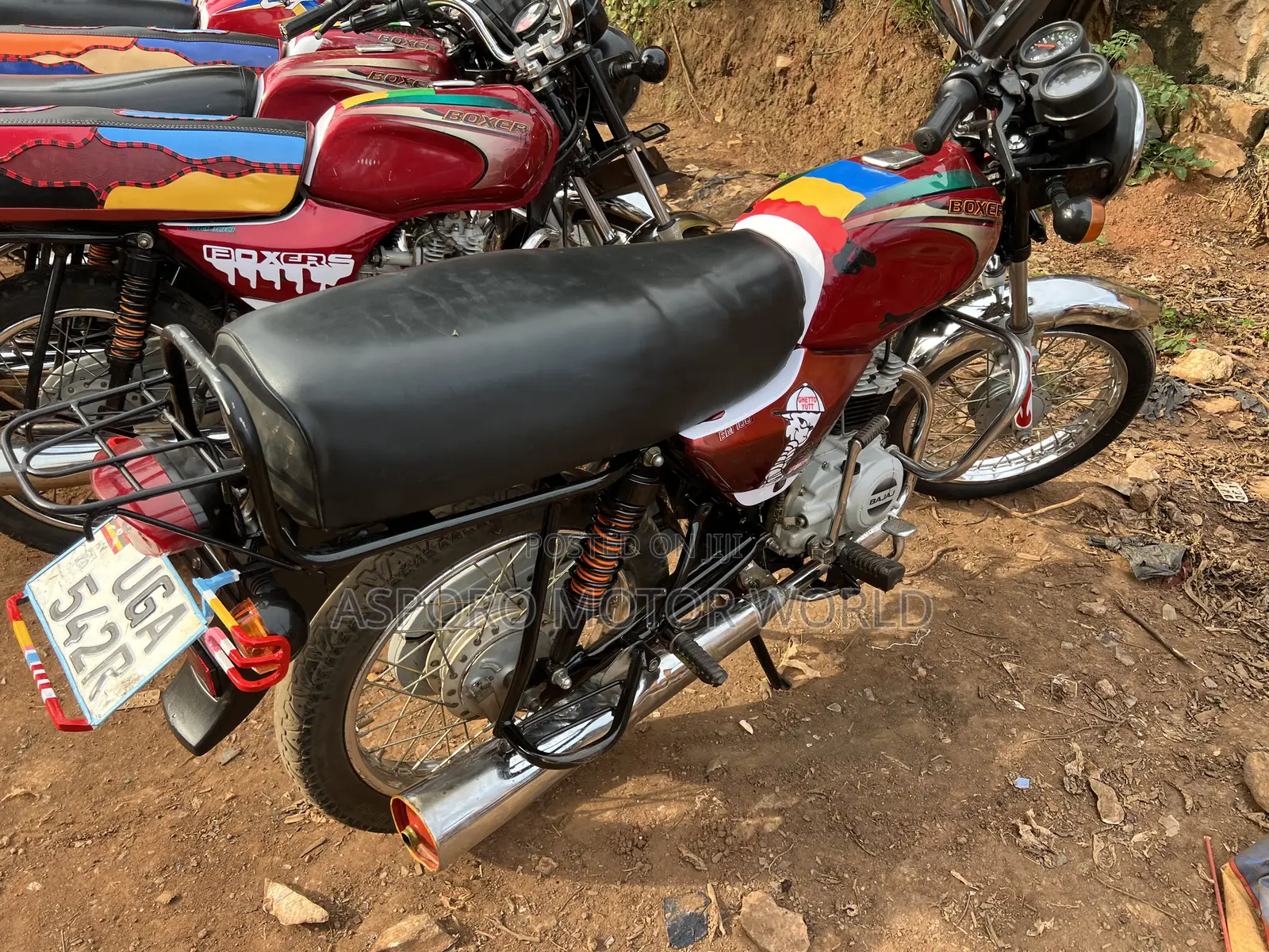 Bajaj Boxer 100 2024 Red