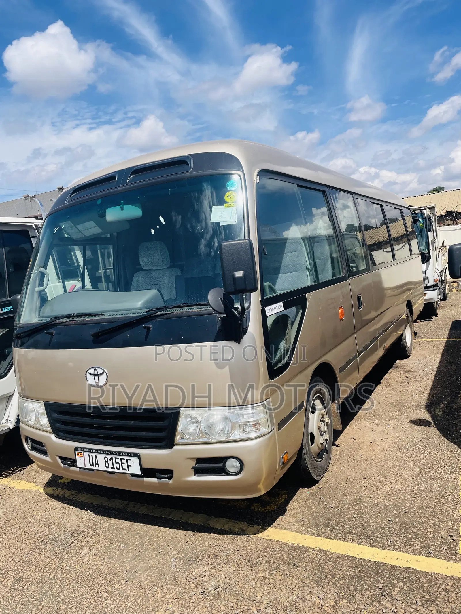 Toyota Coaster 2012 Brown