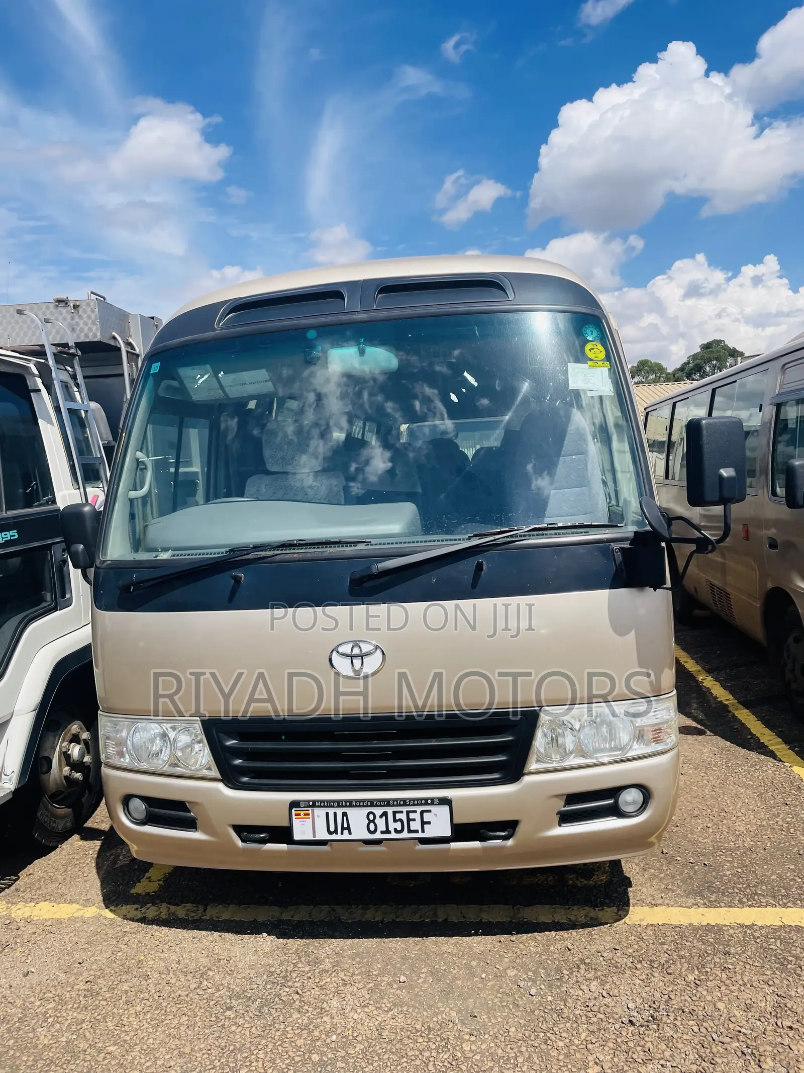 Toyota Coaster 2012 Brown