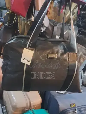 Black Duffle Travel Bag