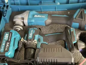 Cordless Angle Grinder and Drill Combo Kit 48v