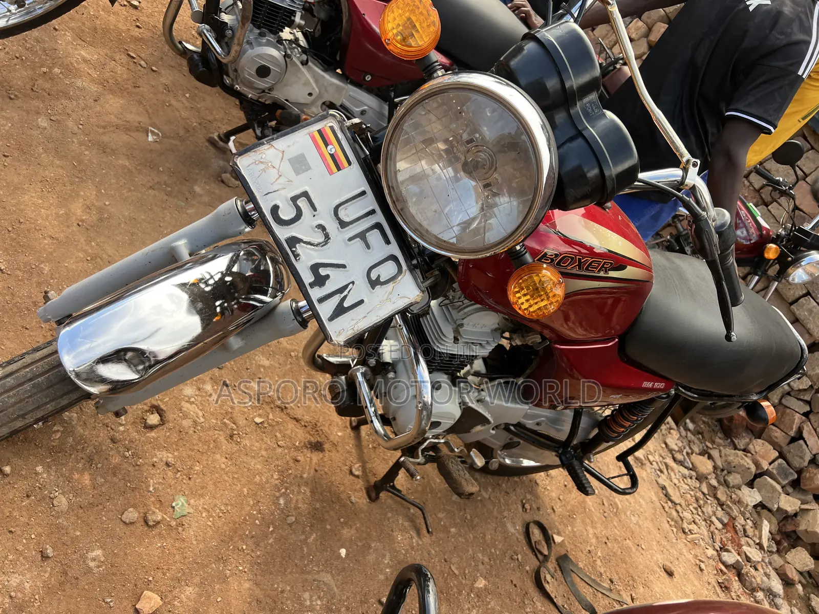 Bajaj Boxer 100 2022 Red