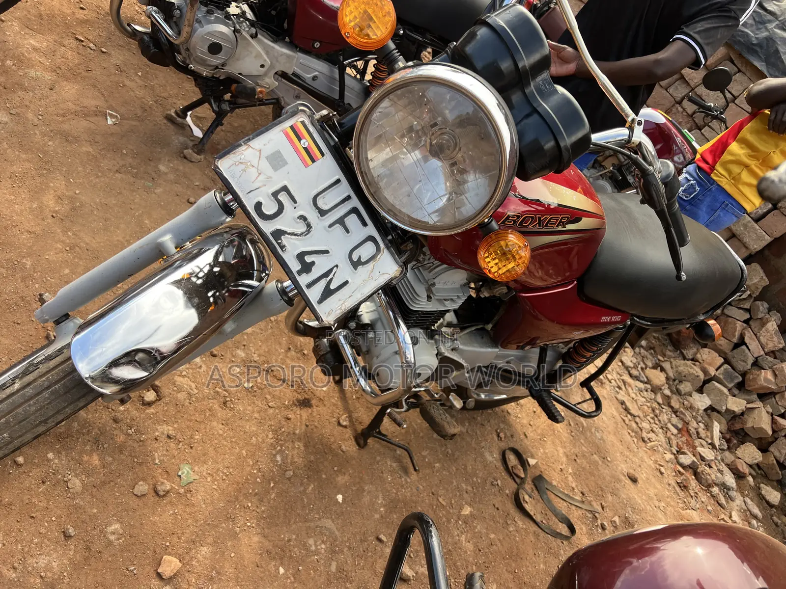 Bajaj Boxer 100 2022 Red