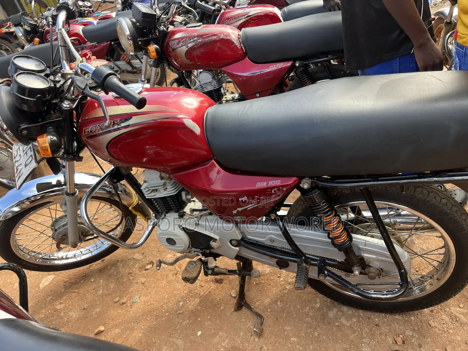 Bajaj Boxer 100 2022 Red