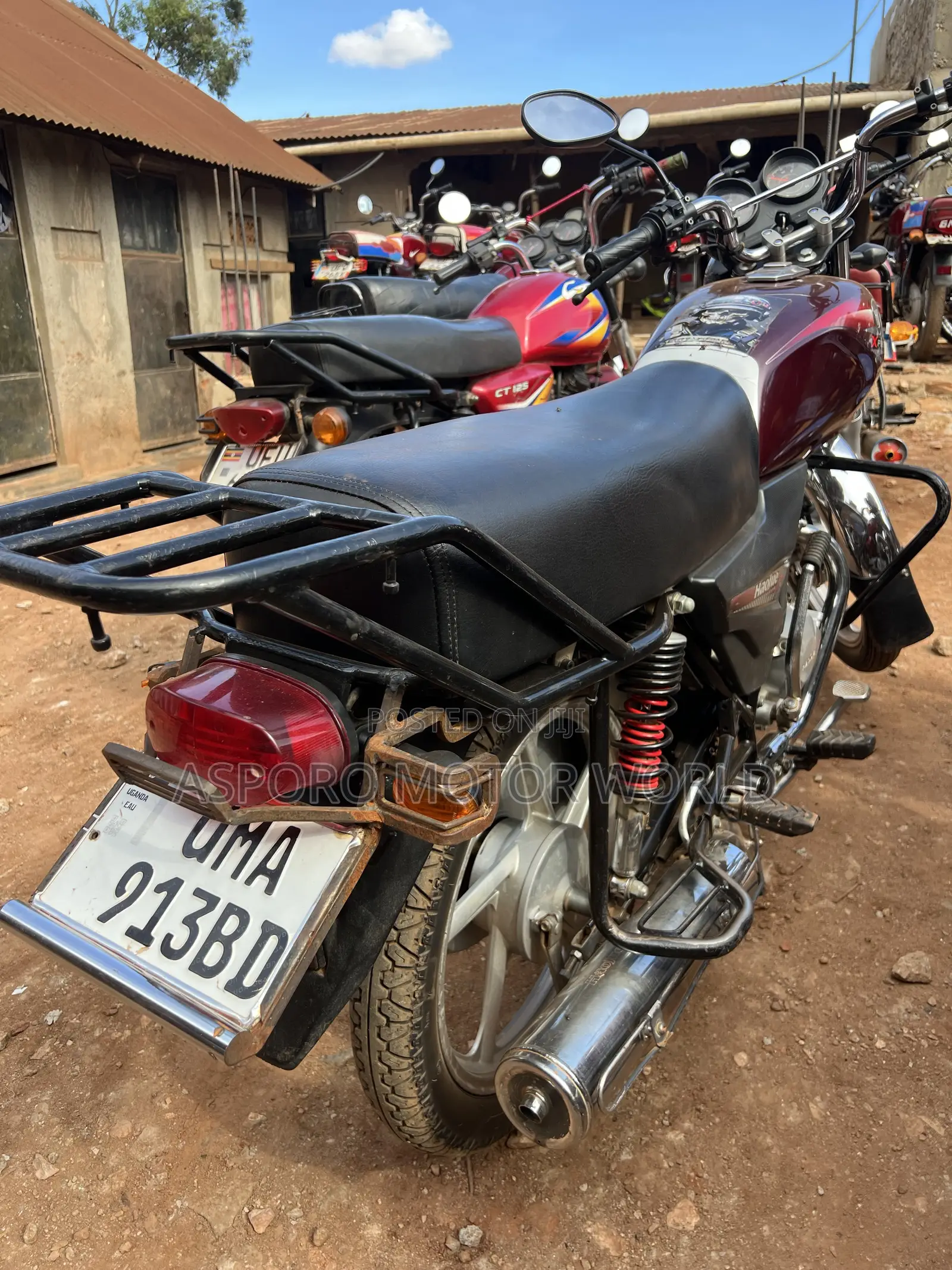 Haojue DK125 2025 Red