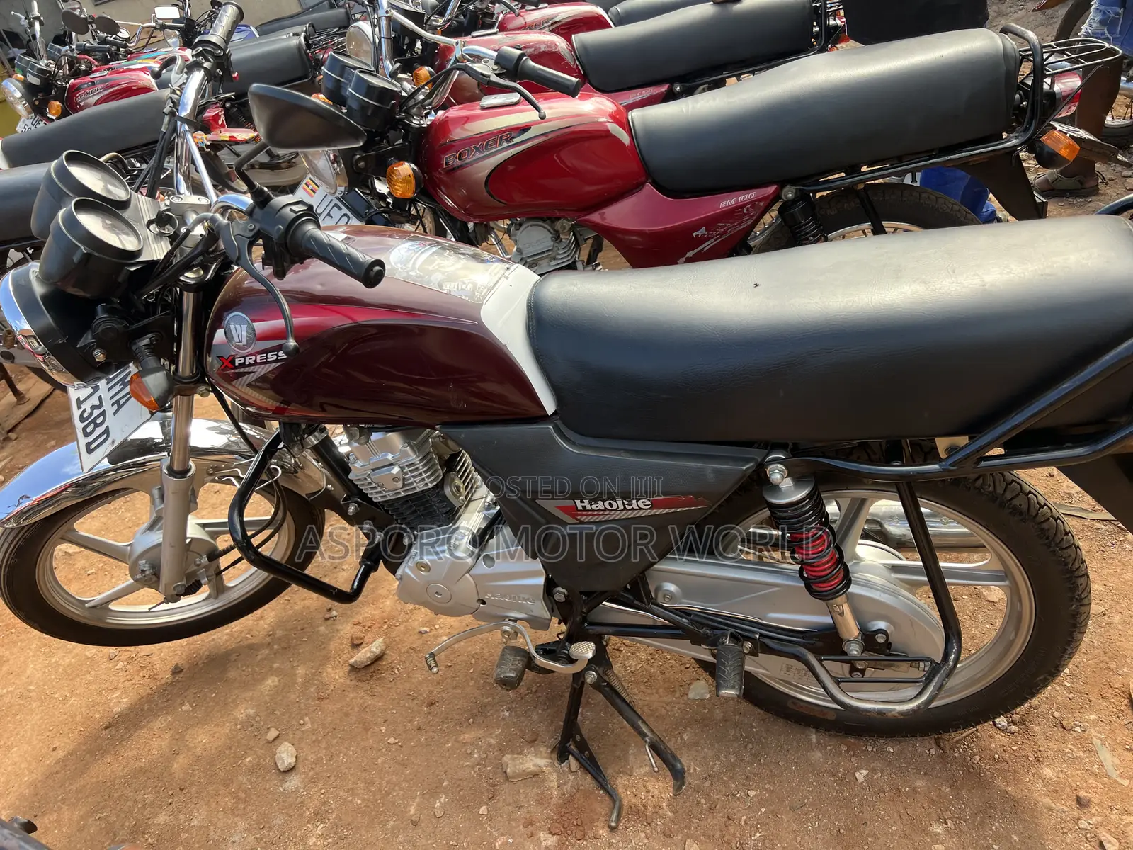 Haojue DK125 2025 Red