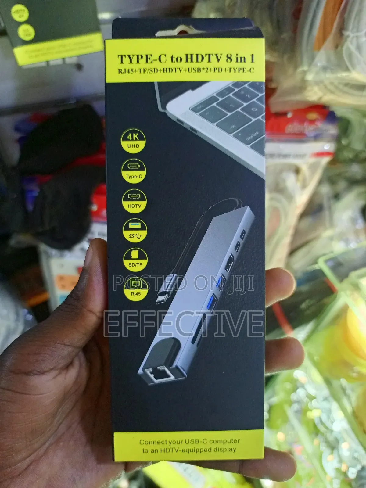 8-in-1 Usb-C Hub Adapter.