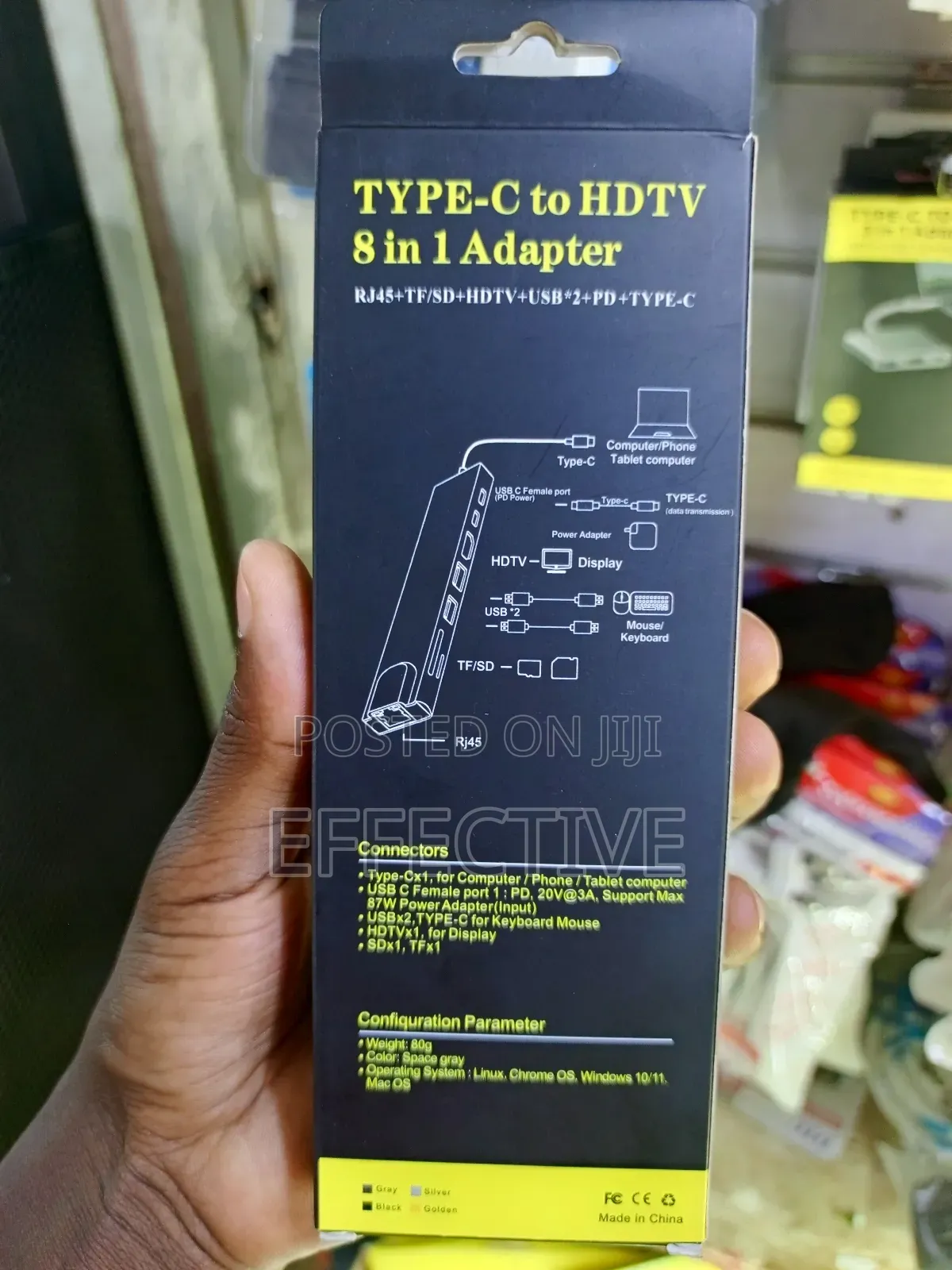 8-in-1 Usb-C Hub Adapter.