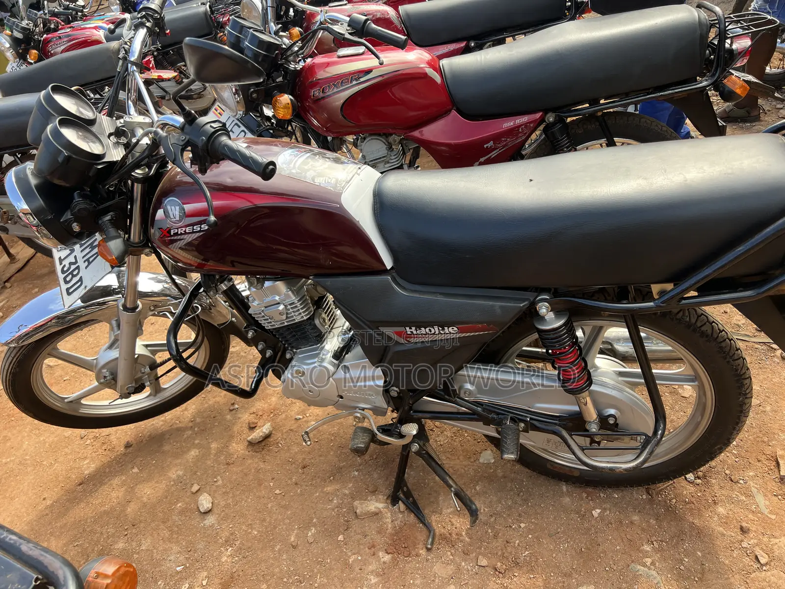Haojue DK125 2025 Red