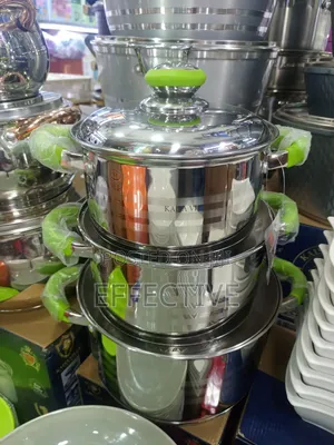 Kaisa Villa Stainless Steel Cookware Set.