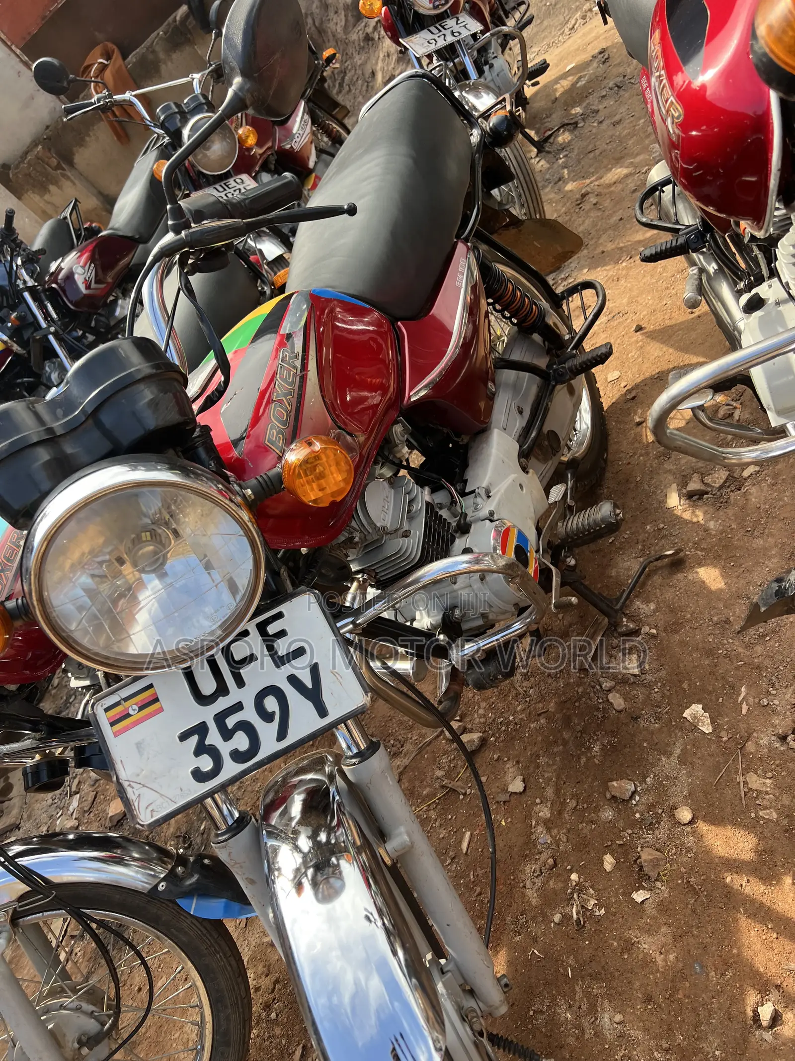 Bajaj Boxer 100 2022 Red