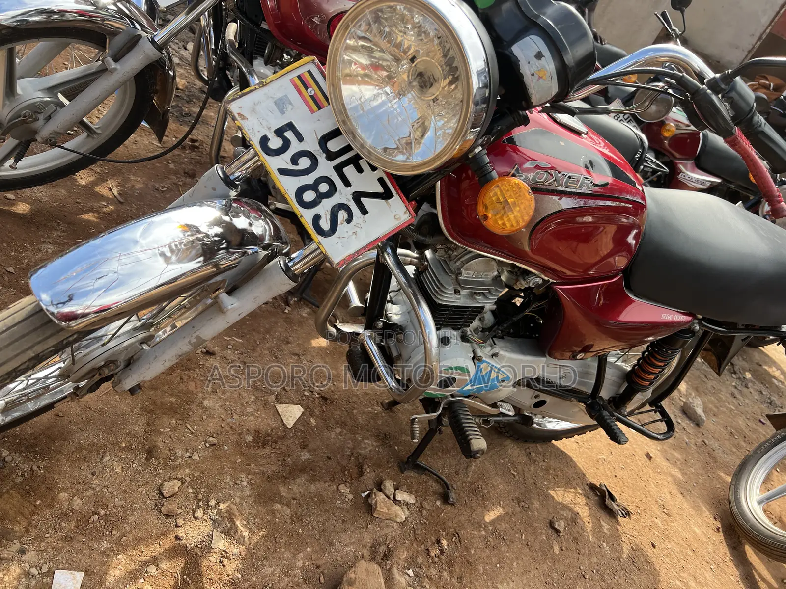 Bajaj Boxer 100 2021 Red