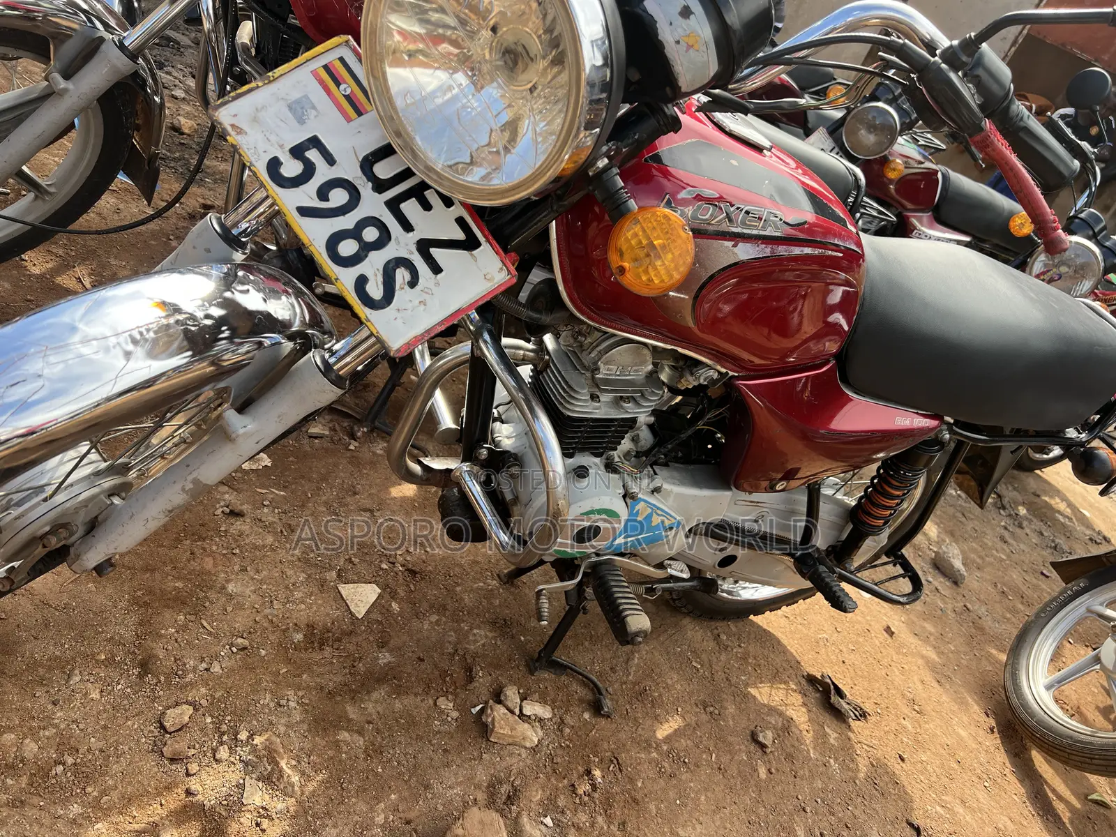 Bajaj Boxer 100 2021 Red