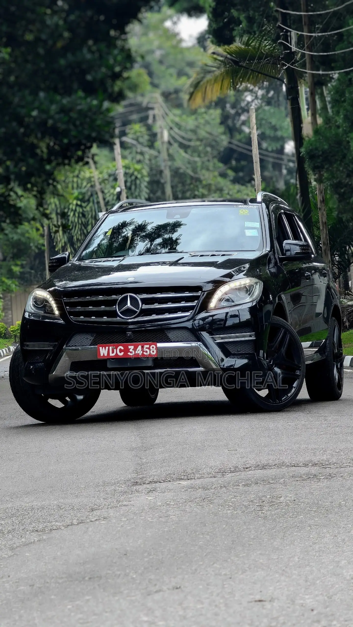 Mercedes-Benz M Class 2012 Black